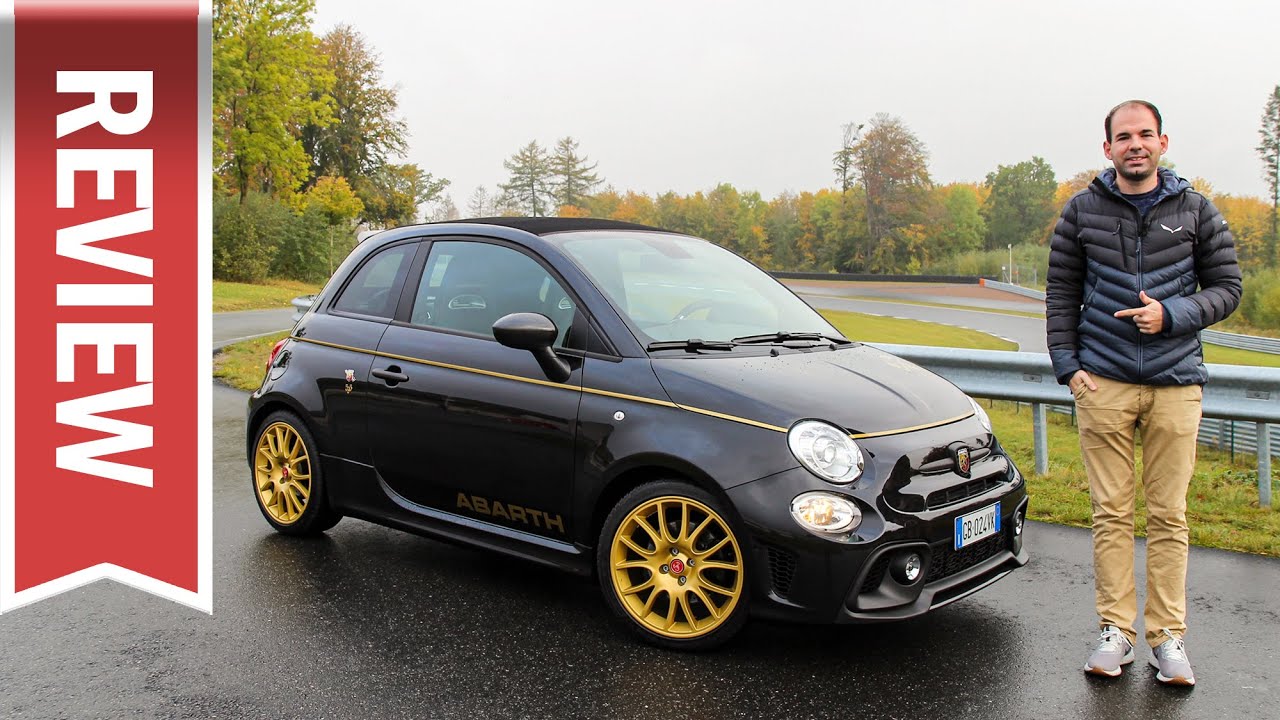 Abarth 595 Scorpioneoro 165 Ps Fahrbericht Test Mit Automatisiertem Schaltgetriebe Youtube