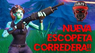 ¡NUEVA ESCOPETA CORREDERA LEGENDARIA!  ~ FORTNITE