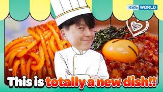 This is a totally new dish!!🍝 [Stars' Top Recipe at Fun-Staurant : EP.167-5] | KBS WORLD TV 230417 screenshot 5