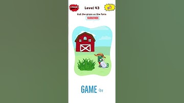 Cut the grass on the farm LEVEL 43 Alphabet DOP delete puzzle