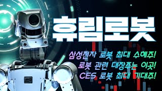 [투자정보] 휴림로봇, 삼성전자 로봇 산업 진출 최대 수혜주! 47조 군용로봇 진출!? 삼성 로봇에 올인!