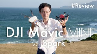 DJI Mavic Mini vs Spark (Tested in strong wind)