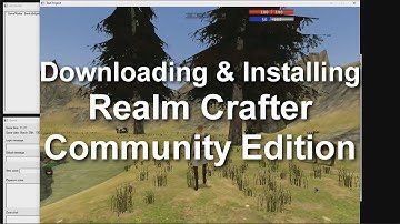 make your own rpg: downloading and installing realm crafter community edition