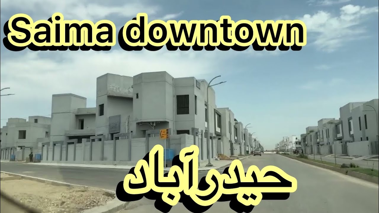 Unseen Saima down town streets tour travel vlog visit Hyderabad bypass explore discover Sindh Pak