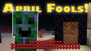 "Speedrunning" Minecraft's Craziest April Fool’s Updates