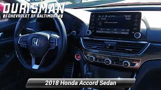 Used 2018 Honda Accord Sedan Sport 1.5T, Baltimore, MD P1576