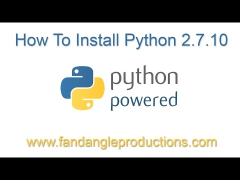 How To Install Python On Windows 2015