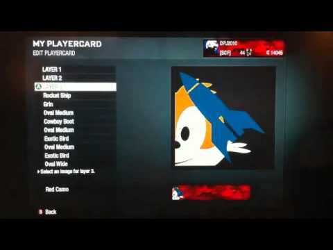 COD Black Ops   Best Tails Emeblem Tutorial  sonic
