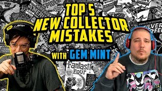 Top 5 Mistakes New Comic Book Collectors Make // Gem Mint Collectibles