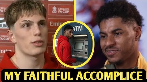 RASHFORD CALLS GARNACHO HIS FAITHFUL ACCOMPLICE AMIDST CONTROVERSY OVER LAMBORGHINI PURCHASE
