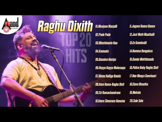 Raghu Dixit Top 20 Hits | Kannada Movies Selected Songs | @AnandAudioKannada2 class=