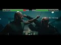 Hobbs vs Shaw...with healthbars