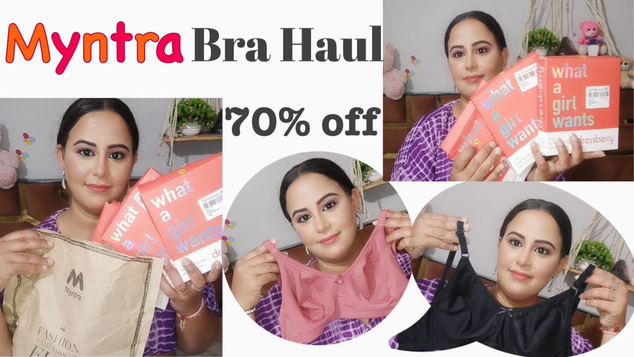 😱Most Comfortable Myntra Bra Haul