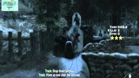 MW3 - Spec Ops - Stay sharp 3 star tutorial!