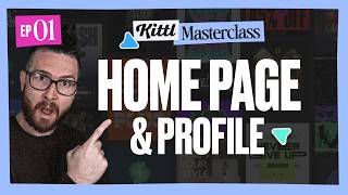 The Kittl Homepage And Your Profile Setup