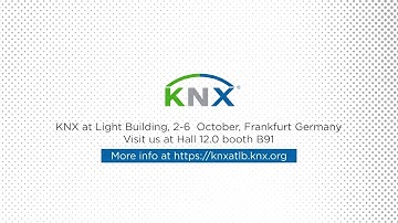 Visit KNX at Light + Building 2022