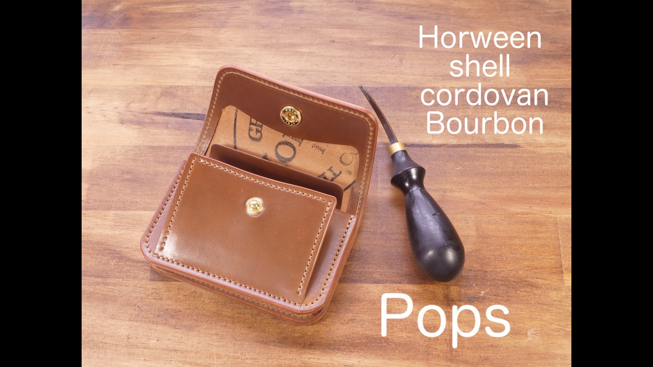 Pops / Horween shell cordovan Bourbon 抽選販売【応募期間 6/23〜6