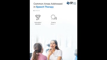 Common Areas Addressed in Speech Therapy