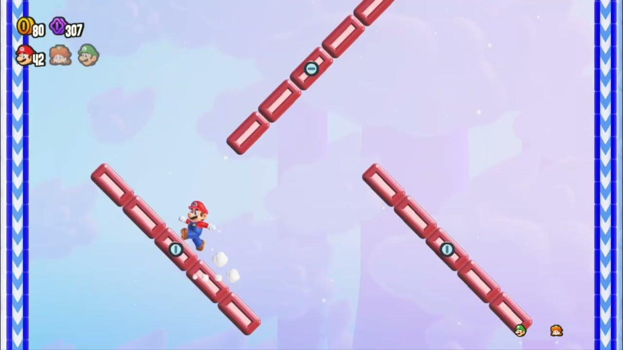Super Mario Bros. Wonder WallClimb Jump II Difficulty 4 Star YouTube