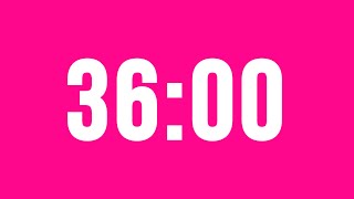 Famous 36 Minute Countdown Timer No Music With Alarm Clock At The End Net Worth
