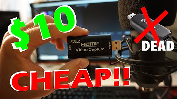 $10 cheap capture card - CAMLINK IS DEAD? WORTH IT?