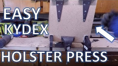 DIY Kydex Holster Press