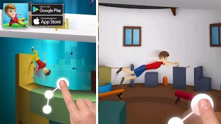 Tetrun: Parkour Mania - Free Running Game Android Gameplay screenshot 1