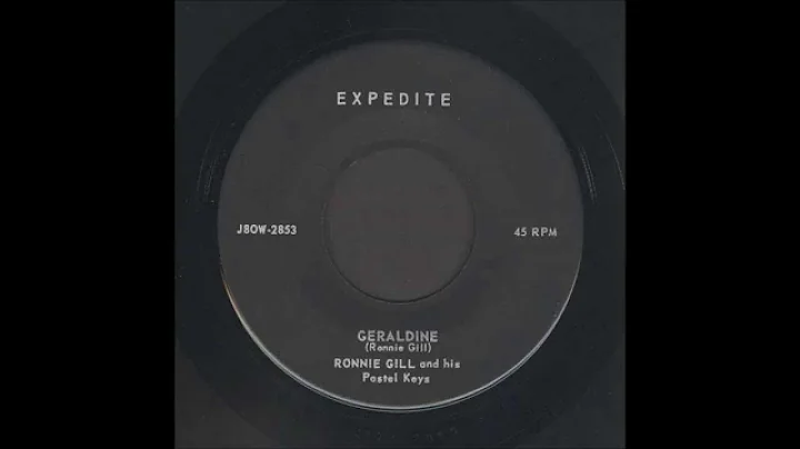 Ronnie Gill - Geraldine - Rockabilly 45