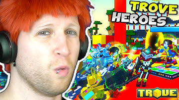 TROVE HEROES!! REROLLING MY VANGUARDIAN & DRACO GEMS TO PERFECTION!!!