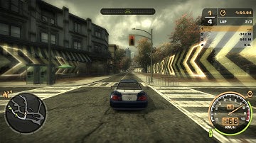 Need For Speed: Most Wanted (2005) Lap Knockout - Hwy 201 BMW M3 GTR E46