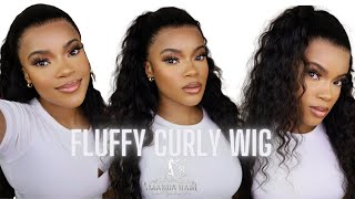 DETAILED WIG INSTALLATION | FLUFFY SOFT CURLY WIG FROM AMANDA HAIR | SOUTH AFRICAN YOUTUBER