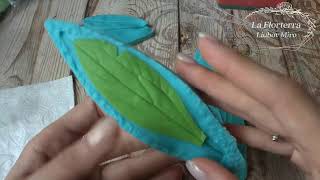 видео: Создание листа пиона из холодного фарфора картинка: Создание листа пиона из холодного фарфора