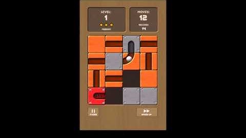 Unroll Me Medium Level 1 Walkthrough 3 Stars