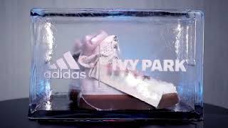Adidas X Ivy Park Frozen Block With Sneakers Inside. Short Commercial