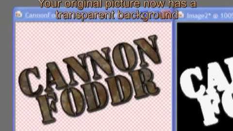 Using PaintShopPro X to create transparent TGA