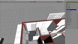 Wings3D FloorPlan - Bathroom Layout