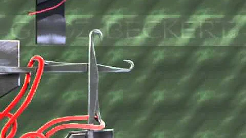 needle & sinker movement in rib circular knitting machine.