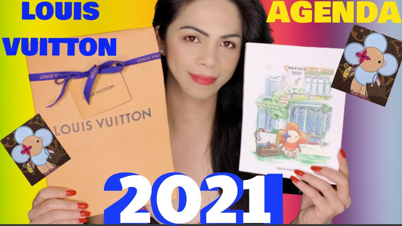 LOUIS VUITTON UNBOXING "2021" AGENDA REFILL LARGE YouTube