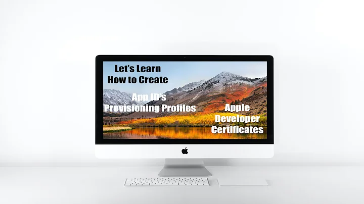 How to Create Apple Developer Certificate, Provisioning profiles and AppID's?