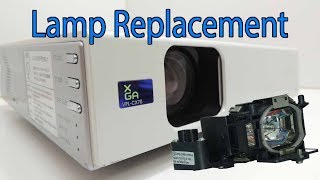 How to Replace a Blown Projector Bulb (Sony VPL-CX70)