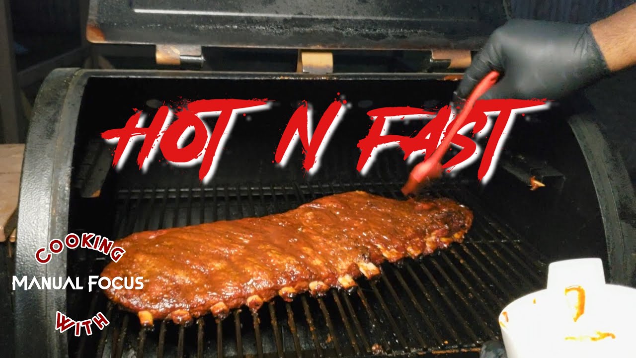 Quick Tasty Ribs Everytime! Hot n Fast Ribs | Pit Boss Lexington 540 ...