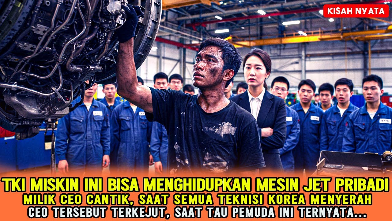 TKI DI REMEHKAN‼️AWALNYA DI HINA, TAPI BERHASIL HIDUPKAN MESIN JET CEO SAAT TEKNISI KOREA GAGAL !