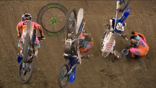 That one does not look good! | Motocross Crashes