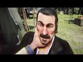 DRUNK Arthur ROBS Gang Members Inside Camp  - Red Dead Redemption 2