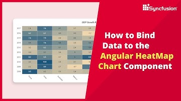 How to Bind Data to the Angular HeatMap Chart Component