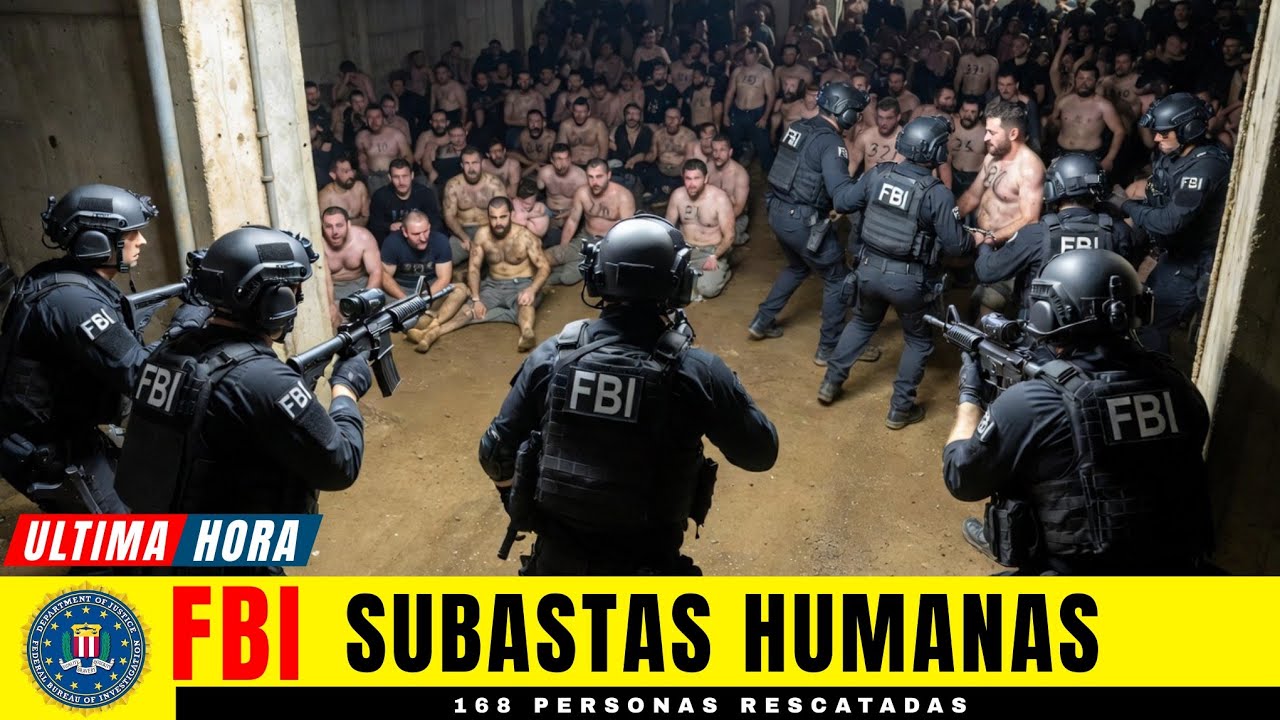 HACE 3 MINUTOS: El FBI Asalta un Aerodromo Secreto - 23 Jets Incautados Y 168 Personas Rescatadas