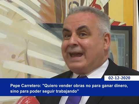 Pepe Carretero. Exposiciones Tomelloso 2020 (Telesurco)