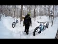 WE'RE IN DEEP! Fatbiking Vallée Bras-du-Nord