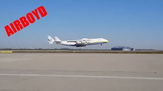 Antonov AN-225 Mriya Landing Germany