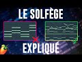 APPRENDRE LE SOLFEGE POUR FAIRE DE LA DRILL ??  | Créer une mélodie sur FL Studio